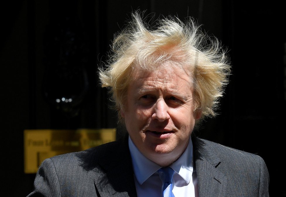 Britský premiér Boris Johnson.