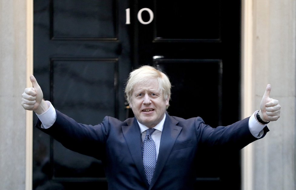 Britský premiér Boris Johnson