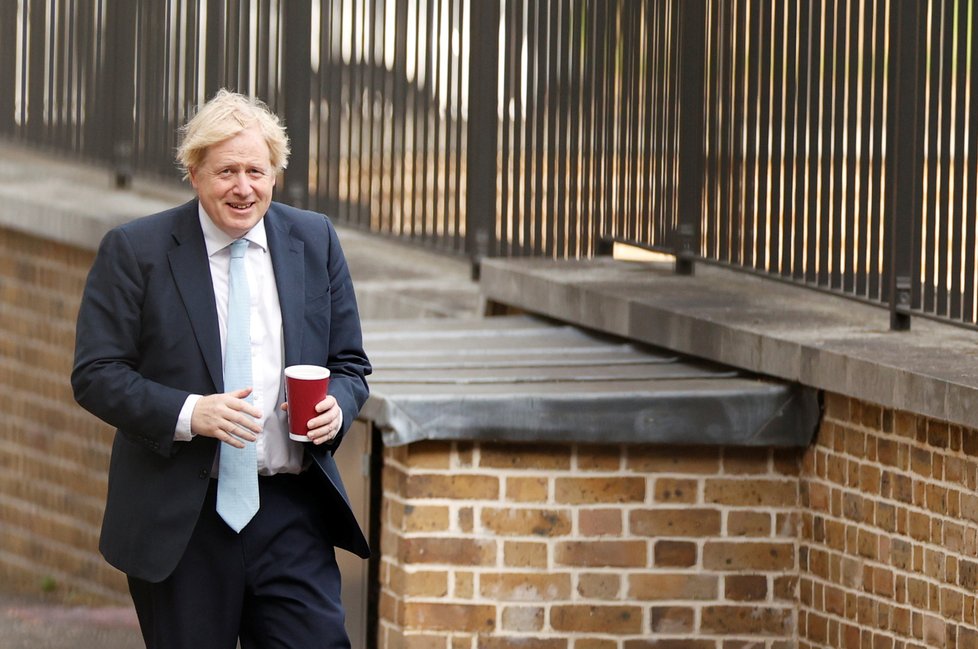 Britský premiér Boris Johnson