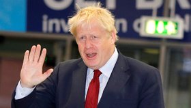 Britský ministerský předseda Boris Johnson na konferenci britské Konzervativní strany v Manchesteru (1. 10. 2019)