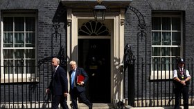 Končící britský premiér Boris Johnson (20.7.2022)