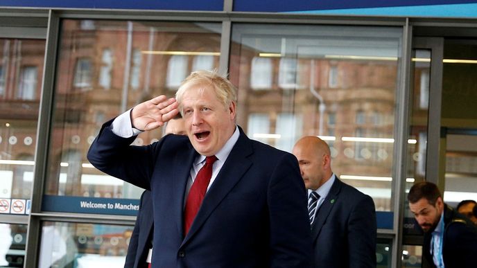 Britský ministerský předseda Boris Johnson