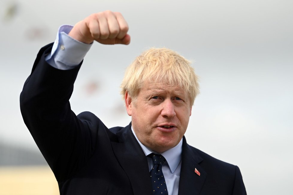 Britský ministerský předseda Boris Johnson