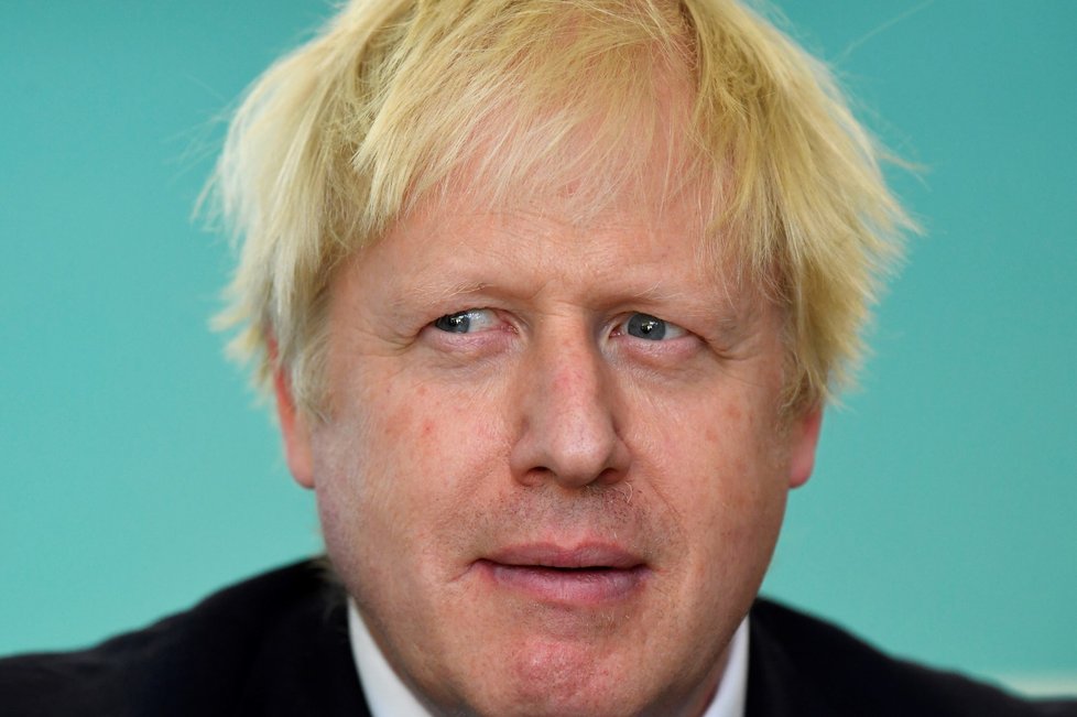 Britský ministerský předseda Boris Johnson