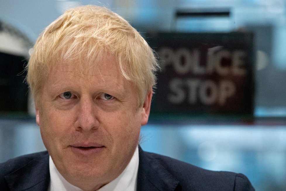 Britský premiér Boris Johnson