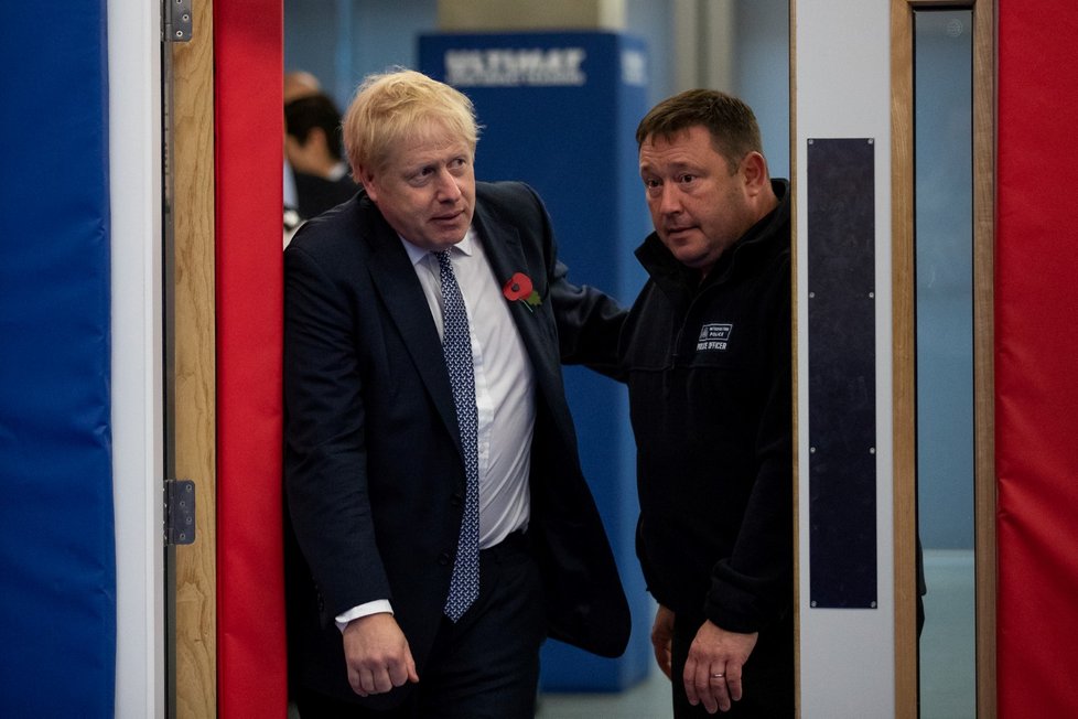 Britský ministerský předseda Boris Johnson