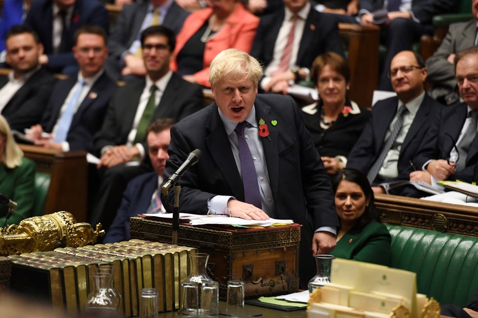 Britský ministerský předseda Boris Johnson