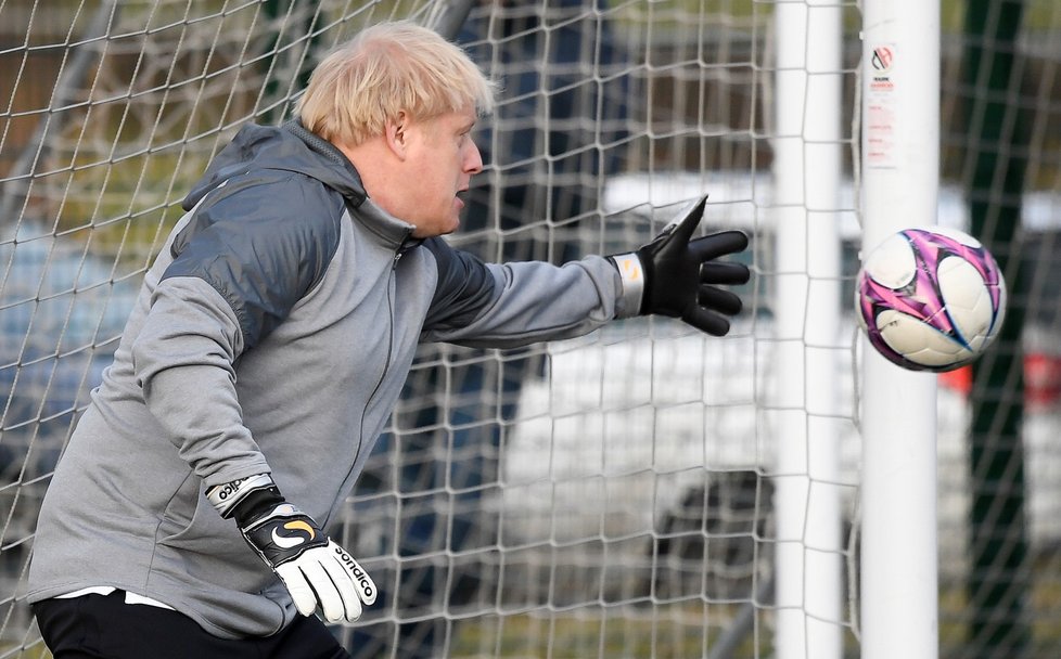 Britský ministerský předseda Boris Johnson