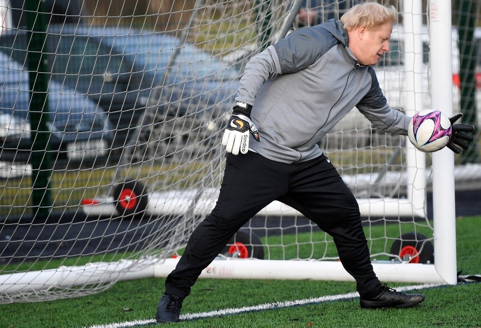 Britský ministerský předseda Boris Johnson