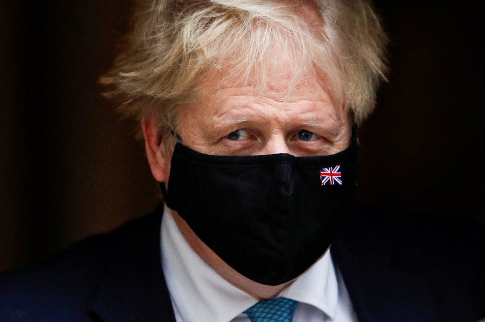 Britský premiér Boris Johnson.