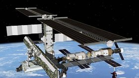 Johnson visí na mezinárodní vesmírné stanici ISS