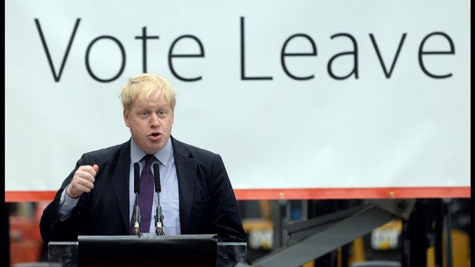 Londýnský starota Boris Johnson je jednou z hlavních postav kampaně za odchod Británie z EU