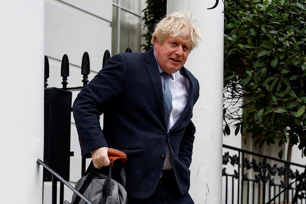 Boris Johnson (21. 3. 2023). Boris Johnson (21. 3. 2023).