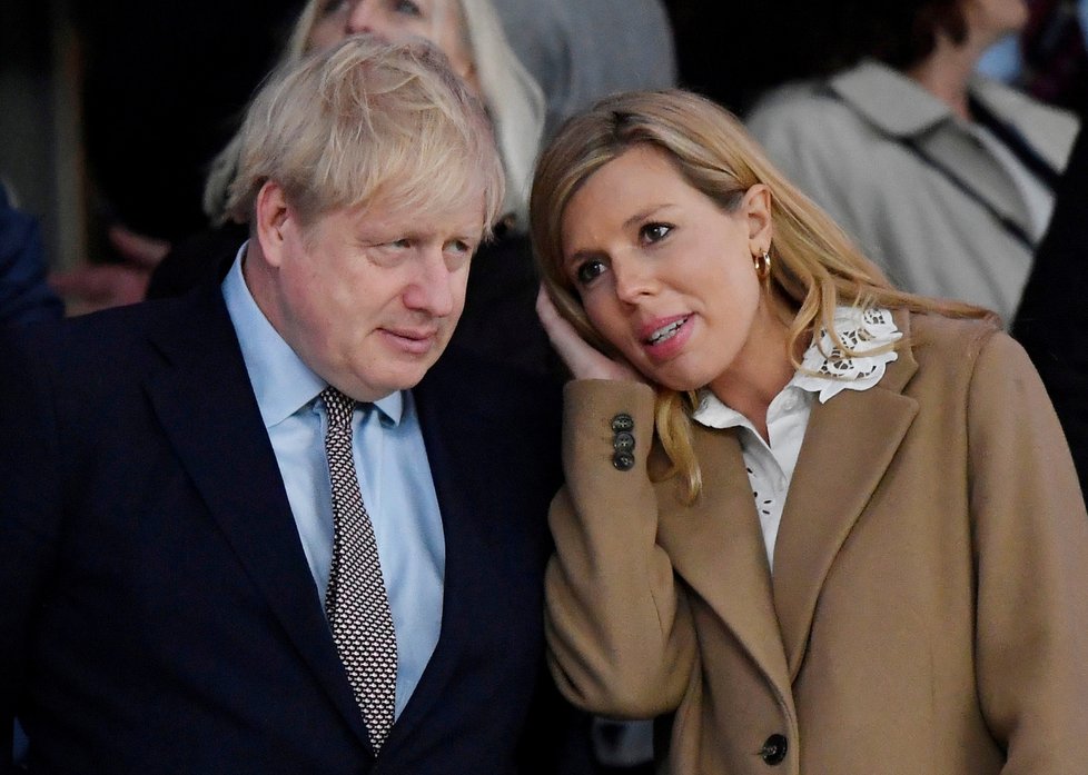 Boris Johnson a Carrie Symondsová