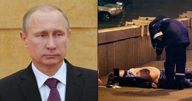 Putin se „kaje“ za smrt Němcova: Jeho vražda je ostuda našich dějin