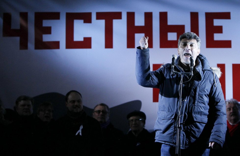 Putinův kritik a opoziční politik Boris Němcov