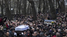 Němcov měl obrovský pohřeb.