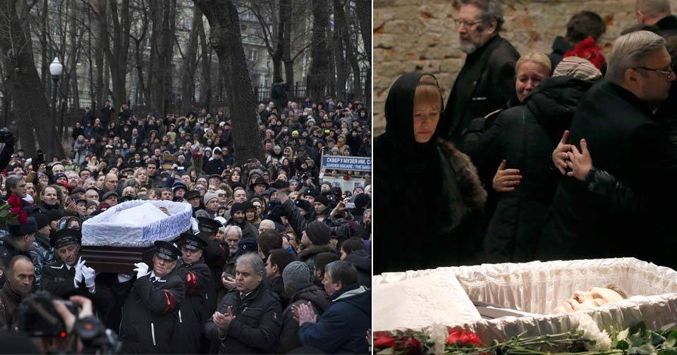 Na pohřeb Borise Němcova přišly stovky lidí