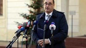 Boris Šťastný na schůzce u prezidenta Petra Pavla (8. 12. 2025)