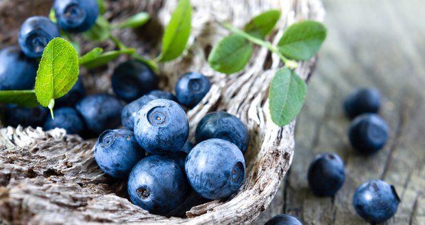 Borůvky jsou plné antioxidantů