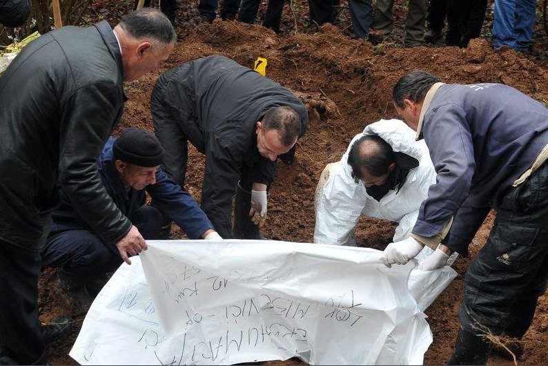 V Bosně odkryli další masový hrob.