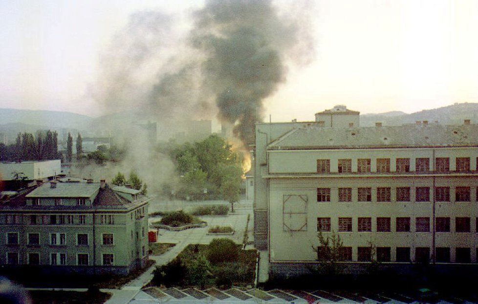 Bosenská válka: Výbuch v Sarajevu