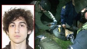 Devatenáctiletý Džochar Carnajev zanechal vzkaz v loďce, kde se skrýval před policií