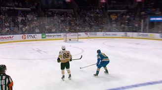 Pastrňák se vrátil vítězně (0+3), netrefil prázdnou bránu Pastrňák se vrátil vítězně (0+3), netrefil prázdnou bránu