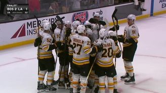 Boston vyhrál na ledě Los Angeles, Pastrňák nahrál na vítězný gól Boston vyhrál na ledě Los Angeles, Pastrňák nahrál na vítězný gól