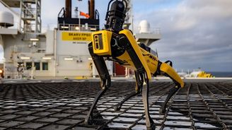 První robot Spot trénuje na pražském ČVUT. Zaplatila ho americká armáda