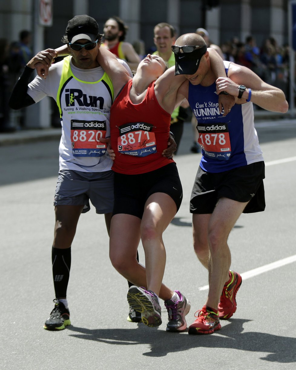 Během letošního maratonu několik běžců zkolabovalo