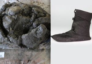 Po téměř třech letech se podařilo konzervátorům nalezenou botičku „vypulírovat“ do takřka původní podoby.