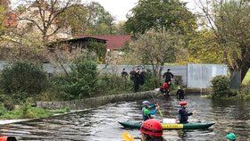 20. říjen 2019: V potoce Botič v pražských Záběhlicích bylo vodáky nalezeno mužské tělo bez známek života. 