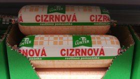 Cizrnová pomazánka ze Slovenska, před kterou varovala SZPI kvůli výskytu smrtícího botulotoxinu (19. srpna 2015).