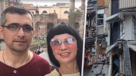 Manželé přežili ruský útok na Dnipro. Uvězněni v devátém patře čekali na záchranu necelé čtyři hodiny