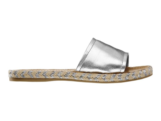 Metalické pantofle, Deichmann, 499 Kč Metalické pantofle, Deichmann, 499 Kč