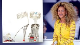 Boty Beyoncé Knowles stojí v přepočtu 7,7 milionu korun.