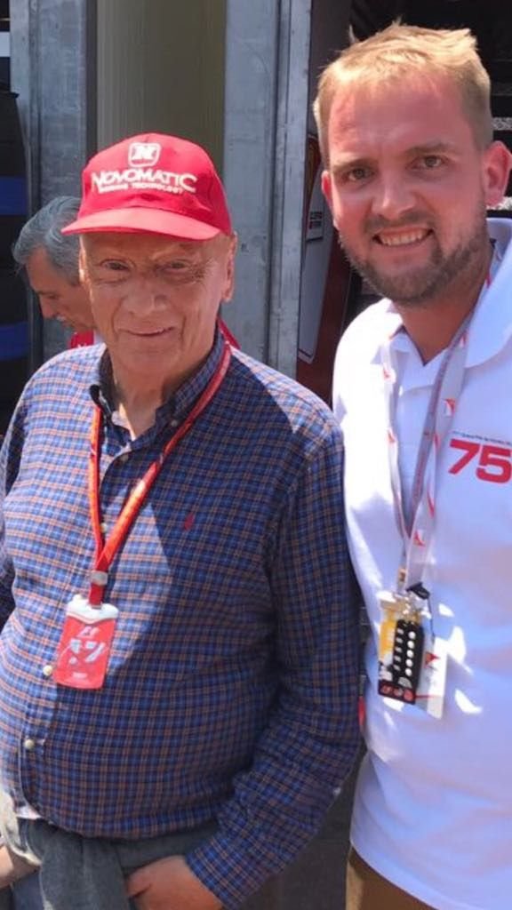 Libor Bouček a Niki Lauda