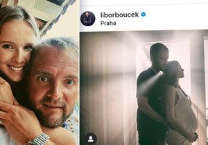 Libor Bouček se co nevidět stane tátou