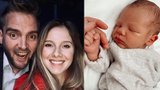 »Voňavé štěstí« Libora Boučka: Manželka Gábina ukázala tvář novorozeného syna Alberta!