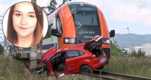 Angelika (†18) zemřela na přejezdu, instruktor autoškoly měl čas ji zachránit