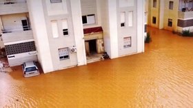 Bouře Daniel způsobila v Libyi rozsáhlé záplavy (září 2023)