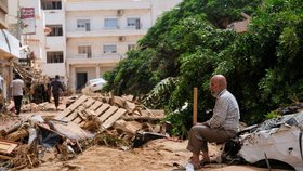 Ničivé záplavy v Libyi (září 2023)