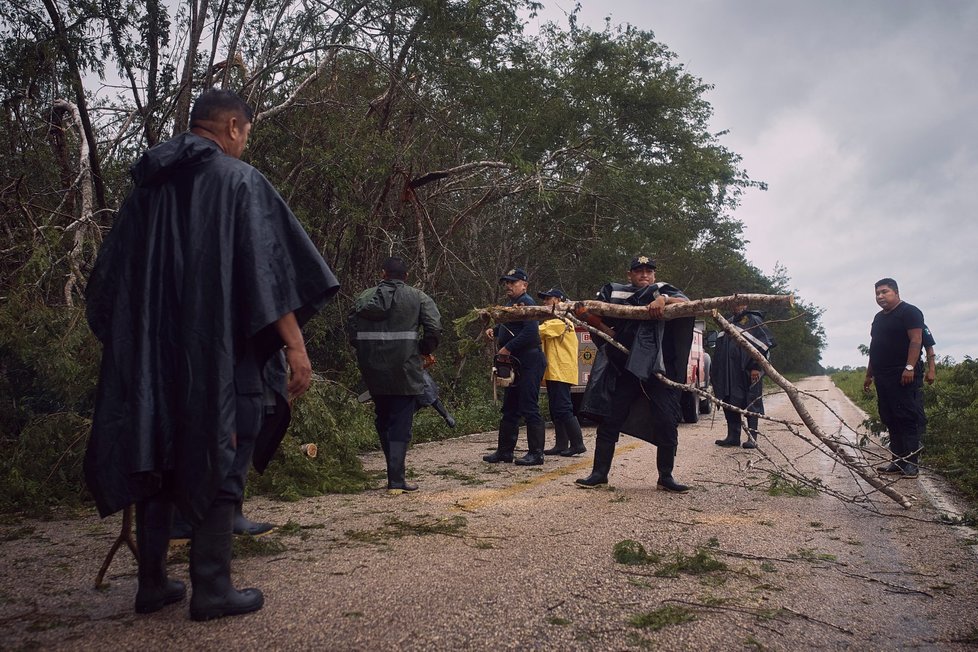 Na Yucatán se řítí tropická bouře. Na začátku října se poloostrov potýkal již s hurikánem Delta.