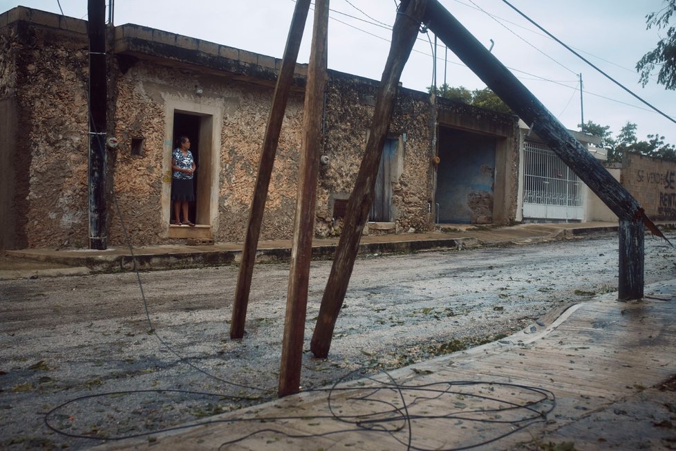 Na Yucatán se řítí tropická bouře. Na začátku října se poloostrov potýkal již s hurikánem Delta.