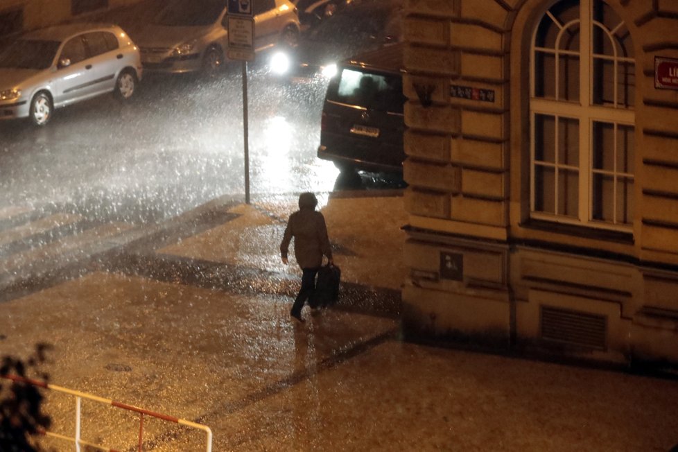 Českem se prohnala bouře Fabienne (24.9.2018)