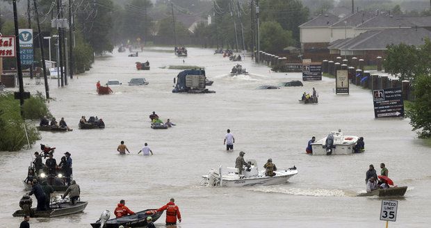 Stane se Harvey nejdražším hurikánem v historii? Škody se odhadují na 3,9 bilionu