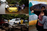 Na koronavirem zbídačené země udeřila bouře: Amanda zabila 14 lidí, tisíce jsou bez domova