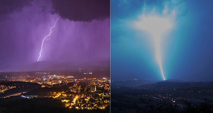 Takto zachytil bouřky na Teplicku fotograf Milan Stryja