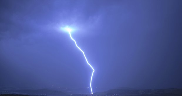 Takto nafotil bouři na Teplicku Milan Stryja